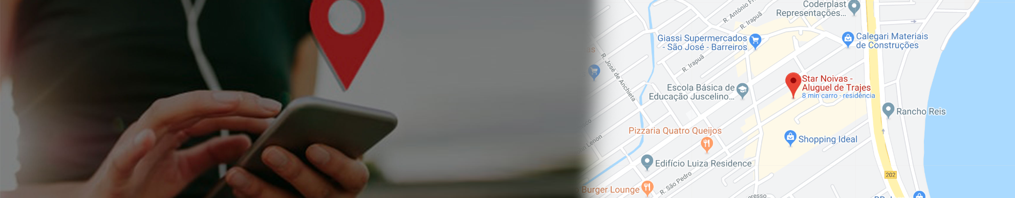 localização
